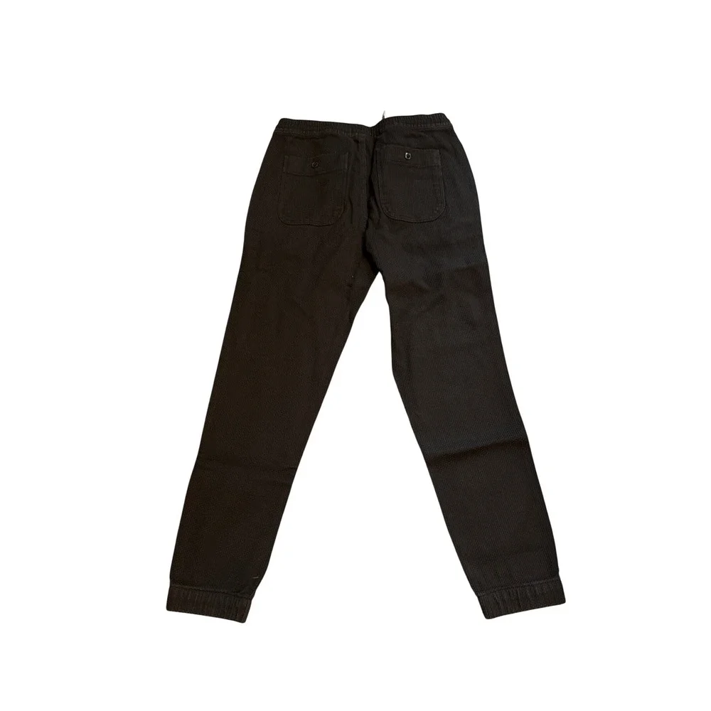 Taylor Stitch The Apres Pant Black Indigo Sashiko Men Jogger Medium NWT - Picture 3 of 6